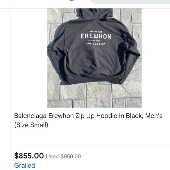 Erewhon Merch! Summer 2022 Sky Blue XL I <3 LA [UPDATE: PROFESSIONALLY CLEANED] - Picture 9 of 9